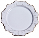 Simply Anna Antique Polka Bread and Butter Plate 